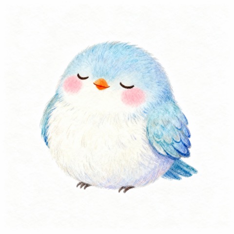 パーチク（水色の小鳥）